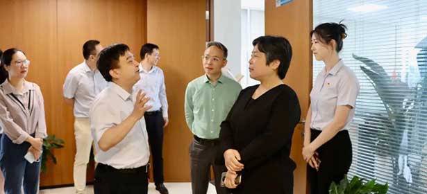 物产中大集团党委委员、监事长骆敏华率队赴宁波开元网站登录入口开展主题教育调研