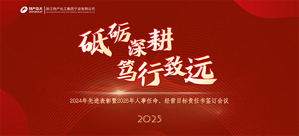 砥砺深耕 笃行致远——2024年先进表彰暨2025年人事任命、经营目标责任书签订会议